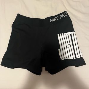 Just Do It Nike Pro Shorts